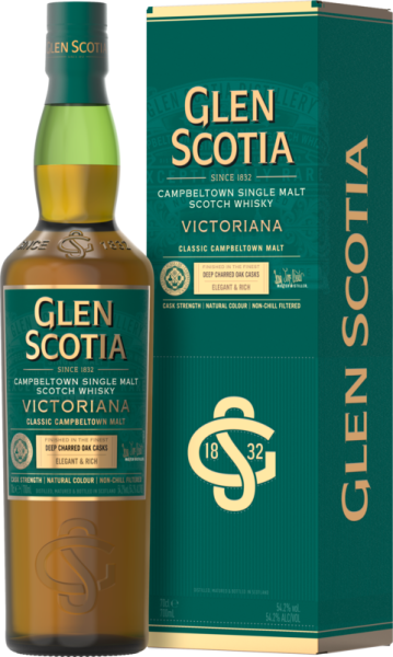 Glen Scotia Victoriana Finished in deep Charred Oak Casks 54,2 %Vol