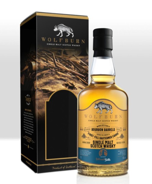 Wolfburn "Vibrant Stills" exclusive for Germany 2016, Sauternes Cask Finish, 50 %vol. 1250 Flaschen