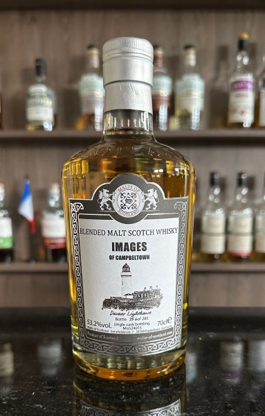 Malts of Scotland IMAGES OF CAMPBELTOWN "Davaar Lighthouse" Blended Malt Whisky MoS24015 53.2 %Vol