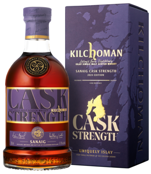 Kilchoman Sanaig Cask Strength Edition Dark Batch 2024 57,8 %vol